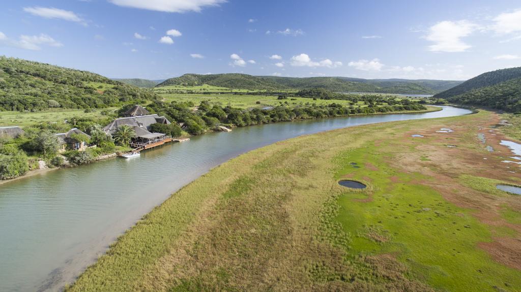 Kariega Game Reserve River Lodge Kenton on Sea Exterior foto